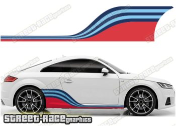 Audi Martini racing stripes 007 -TT