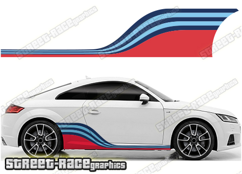 Audi Martini racing stripes 007 -TT