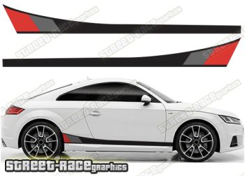 Audi printed racing stripes 003