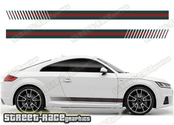 Audi printed racing stripes 015 - GUCCI