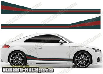 Audi printed racing stripes 016 - GUCCI