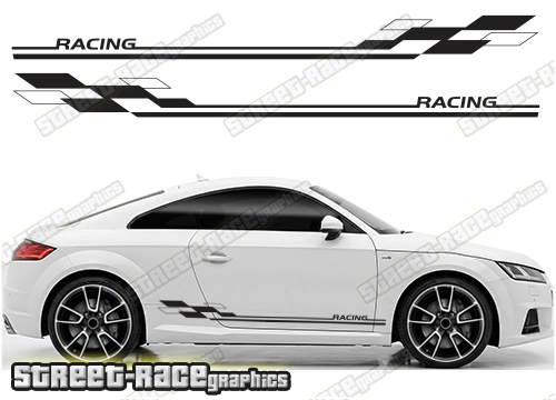 Audi TT racing stripes 104