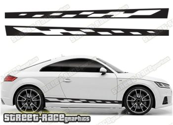 Audi TT racing stripes 105