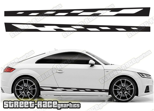Audi TT racing stripes 105