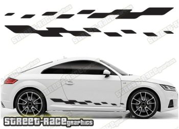 Audi TT racing stripes 107