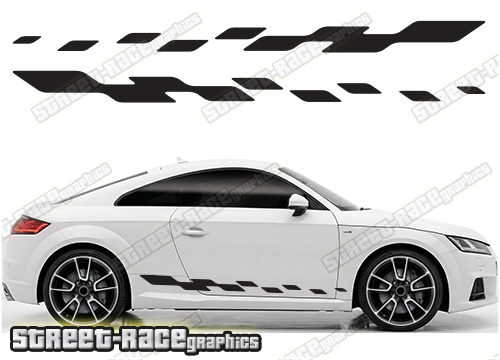 Audi TT racing stripes 107