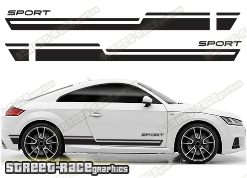Audi TT racing stripes 109