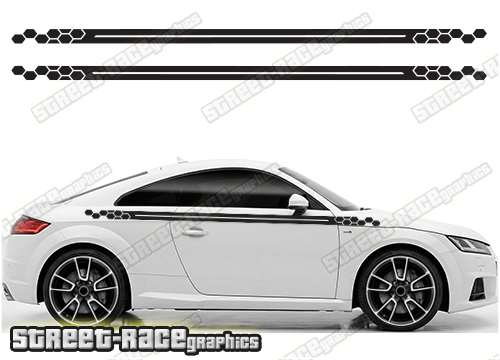 Audi TT racing stripes 113