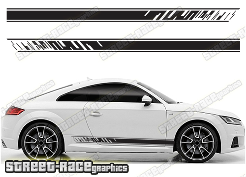 Audi TT racing stripes 115