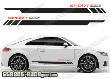 Audi TT racing stripes 201
