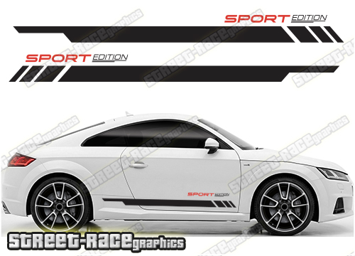 Audi TT racing stripes 201