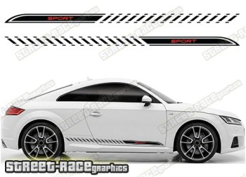 Audi TT racing stripes 202
