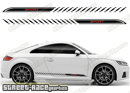 Audi TT racing stripes 202