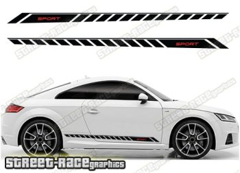 Audi TT racing stripes 203