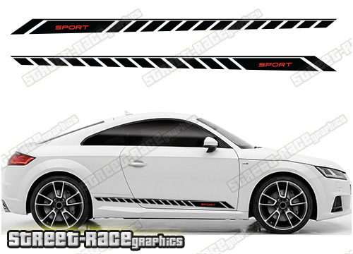 Audi TT racing stripes 203