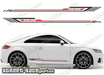 Audi TT racing stripes 209