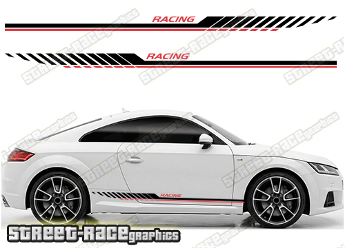 Audi TT racing stripes 210