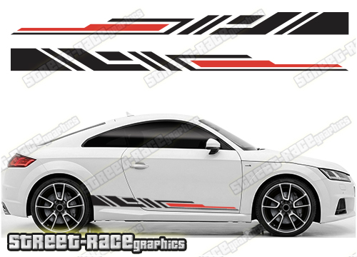 Audi TT racing stripes 211