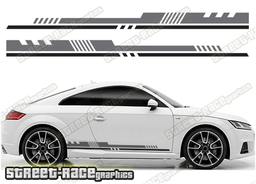 Audi TT racing stripes 212