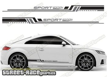 Audi TT racing stripes 213