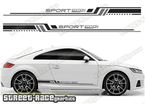 Audi TT racing stripes 213