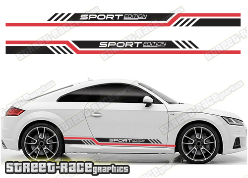 Audi TT racing stripes 215