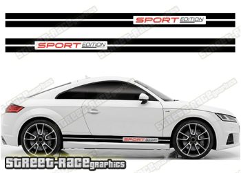 Audi TT racing stripes 217