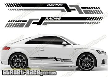 Audi TT racing stripes 218