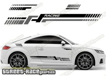 Audi TT racing stripes 219
