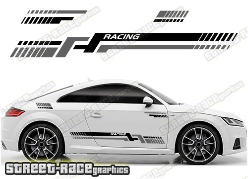 Audi TT racing stripes 219