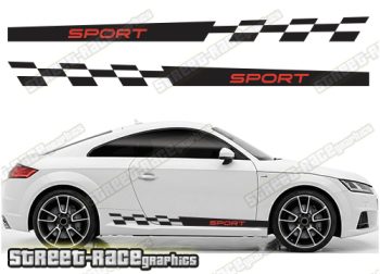 Audi TT racing stripes 221