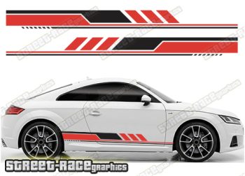 Audi TT racing stripes 227