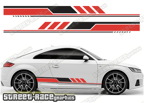 Audi TT racing stripes 227