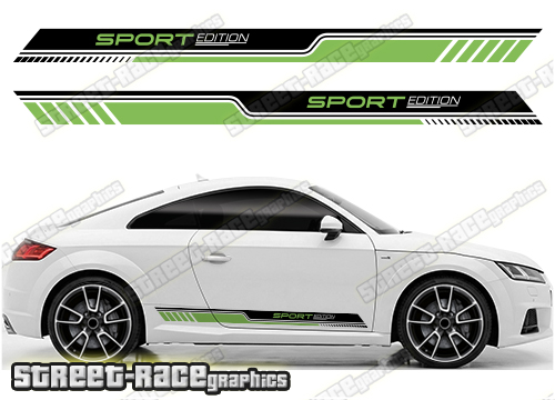 Audi TT racing stripes 301