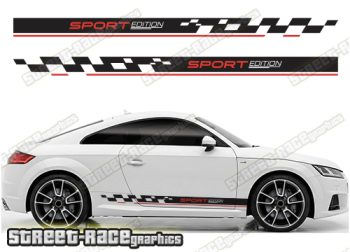 Audi TT racing stripes 303