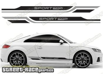 Audi TT racing stripes 304