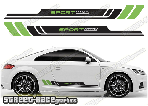 Audi TT racing stripes 305