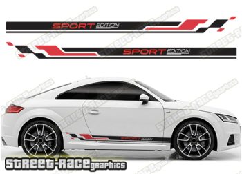 Audi TT racing stripes 306