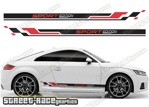 Audi TT racing stripes 306
