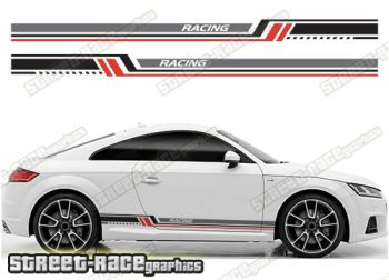 Audi TT racing stripes 307