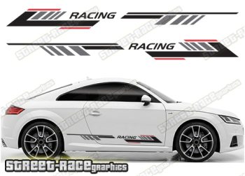 Audi TT racing stripes 308