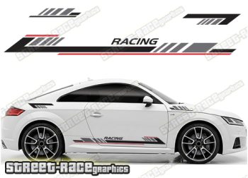 Audi TT racing stripes 309