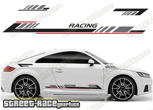Audi TT racing stripes 309