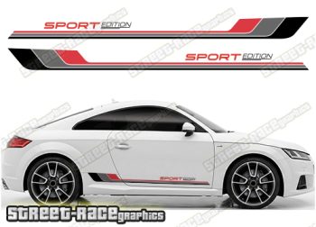 Audi TT racing stripes 310