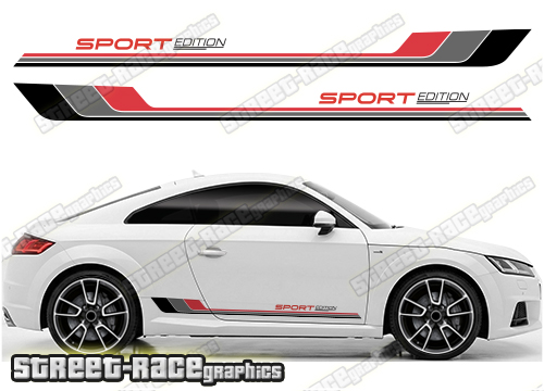 Audi TT racing stripes 310