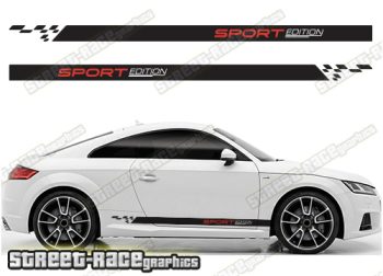 Audi TT racing stripes 313