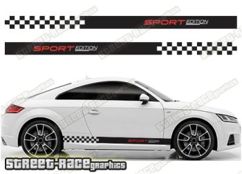 Audi TT racing stripes 314