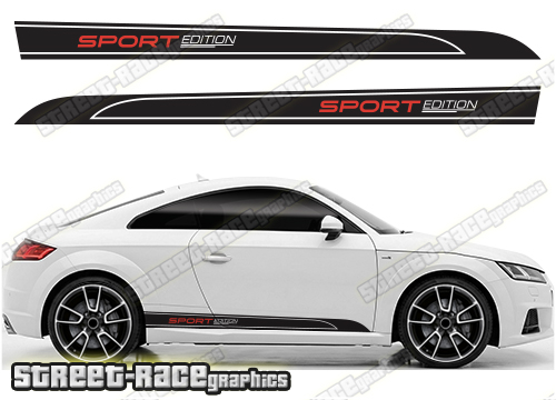Audi TT racing stripes 315