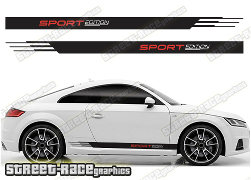 Audi TT racing stripes 316