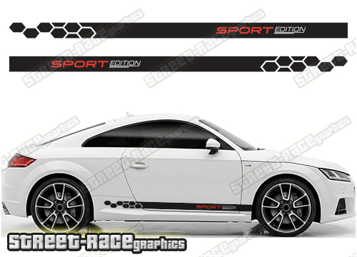 Audi TT racing stripes 317